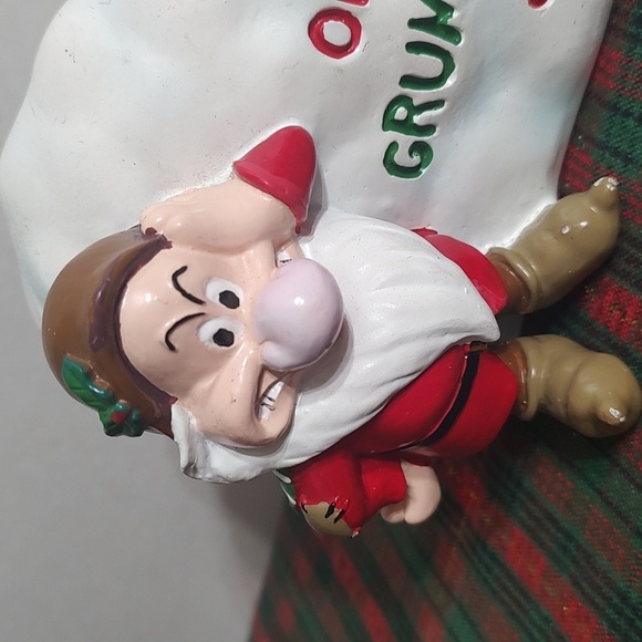 On the GRUMPY LIST again! Snow White Garden Rock by Disney Snowbank Decor - Picture 2 of 6